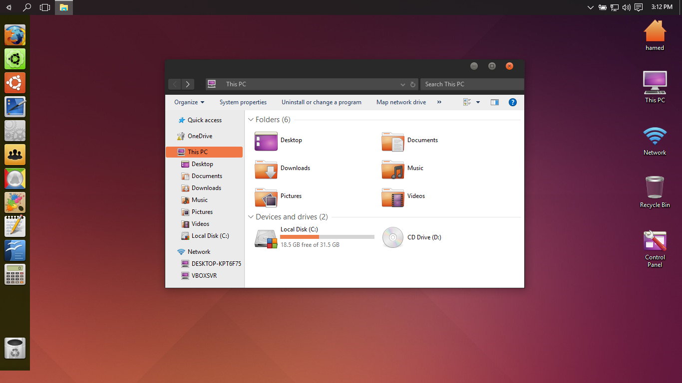 windows xp skin for ubuntu